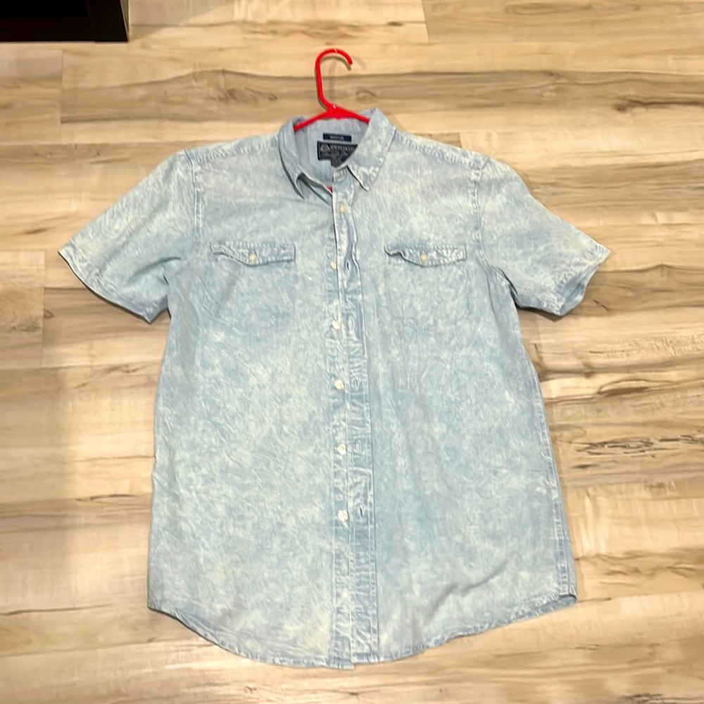 American Rag short sleeve button down shirt